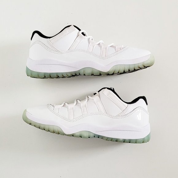 Jordan 11 Retro Low Legend Blue Sneakers Shoes (PS) 505835-117 - Size Youth 2 - Picture 6 of 9